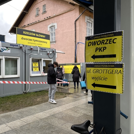 Budowa Rzeszowskiego Centrum Komunikacyjnego [styczeń 2023] - fot 9